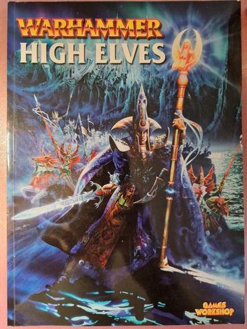High elves army book