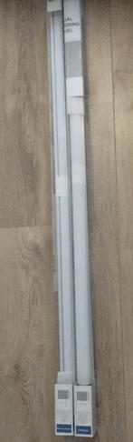 2 nieuwe witte rolgordijnen van 120 cm breed en 190 cm hoog, Nieuw, 100 tot 150 cm, 150 tot 200 cm, Wit