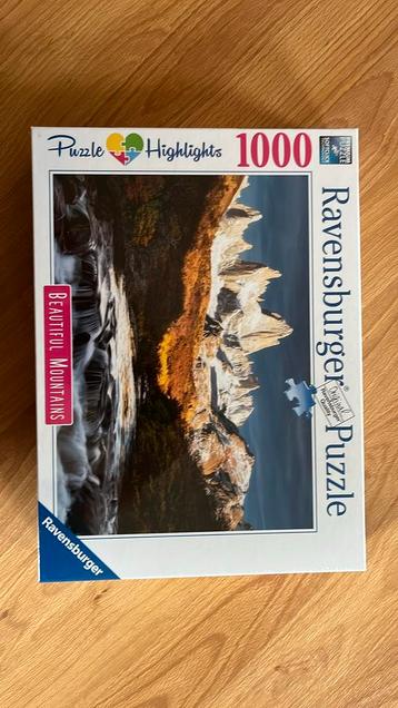 Puzzle 1000 montagne Patagonie Ravensburger