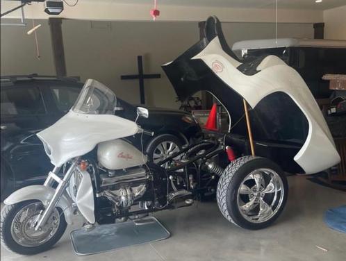 Boss Hoss Harley Custom trike goldwing Honda Fatboy, Motoren, Quads en Trikes, Ophalen of Verzenden