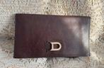 DELVAUX grote bruine leren etui, Handtassen en Accessoires, Ophalen of Verzenden