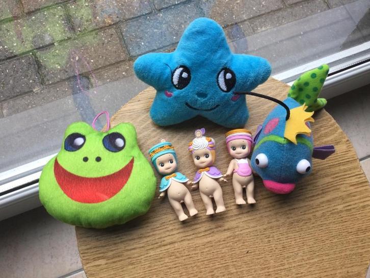 SET: BEELDJES+KNUFFELBEESTEN VOOR 1 EURO, Antiek en Kunst, Antiek | Overige Antiek, Ophalen of Verzenden