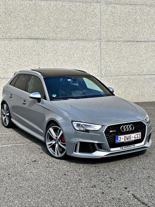 Audi RS3, 2018, échappement sport, Matrix, TVA, Autos, Audi, Entreprise, RS3, 4x4, Cuir, Quatre roues motrices / 4X4, Enlèvement