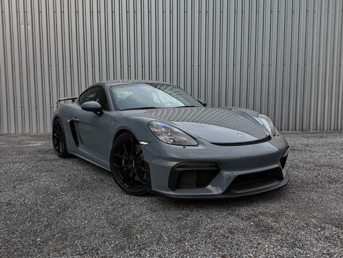 Porsche 718 GT4 Clubsport 4.0 Arctic Grey //PORSCHE APPROVED, Auto's, Porsche, Bedrijf, Te koop, Cayman, ABS, Achteruitrijcamera