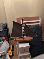 Decoratief houten zeilboot, Ophalen, Zo goed als nieuw