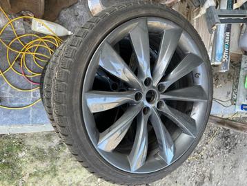 Tesla Model S 21" Turbine velgen (origineel - breedset) beschikbaar voor biedingen