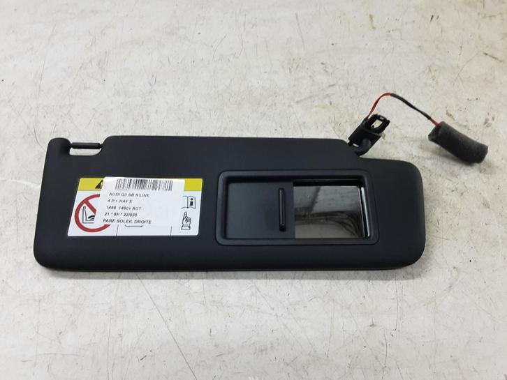 ZONNEKLEP RECHTS Audi Q3 Sportback (F3N) (01-2019/-), Auto-onderdelen, Interieur en Bekleding, Audi, Gebruikt