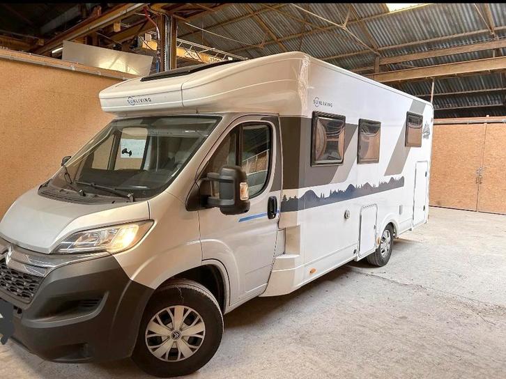 Citroen sun living s75sl - 103.500km, Caravans en Kamperen, Mobilhomes, Particulier, tot en met 5, Half-integraal, Sun Living