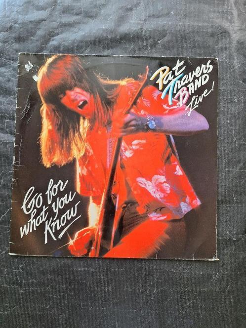 PAT TRAVERS BAND "Go for What You Know" LP (1979), Cd's en Dvd's, Vinyl | Hardrock en Metal, Gebruikt, Verzenden