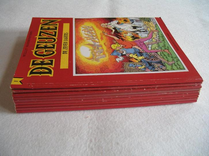 De Geuzen, Willy Vandersteen, 1ste druk, bijna compleet, Boeken, Stripverhalen, Zo goed als nieuw, Meerdere stripboeken, Ophalen of Verzenden