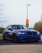 Bmw e90 320d m47, Achterwielaandrijving, Zwart, Blauw, Alcantara