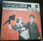Vinyl 45trs - titine a la caserne, CD & DVD, Utilisé, Enlèvement ou Envoi