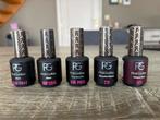 PinkGellac base, top coat, nail prep en 2x nagellak, Handtassen en Accessoires, Ophalen, Zo goed als nieuw, Handen en Nagels, Make-up