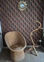Bamboe plantenstaander slang vintage, Huis en Inrichting, Woonaccessoires | Kamerschermen, Ophalen