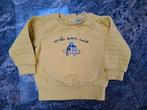 Mt 62 Gele sweater met aapje 'make some noise', Kinderen en Baby's, Babykleding | Maat 62, Gebruikt, Truitje of Vestje, JBC, Ophalen of Verzenden