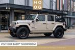 Jeep Wrangler UNLIMITED 4XE 380 BRUTE 20 elek. dak, Auto's, Jeep, Automaat, 4 cilinders, Cabriolet, Beige