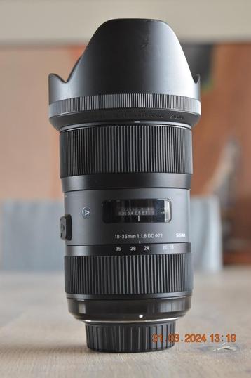 SUPERBE Sigma 18-35mm f/1,8 DC HSM Art/Nikon DX (APS-C)
