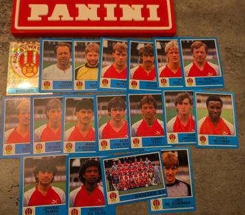 PANINI FOOTBALL 87 WAREGEM SV 18 STICKERS 1987 beschikbaar voor biedingen