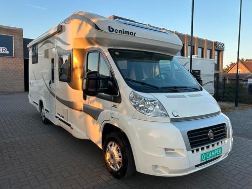 ‼️fiat benimar ‼️Queebsbed & hefbed ‼️, Caravans en Kamperen, Mobilhomes, Bedrijf, Benimar, Fiat, Diesel, Cassettetoilet, Ringverwarming