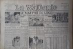 Journal La Wallonie du 8 mai 1945, 1940 à 1960, Enlèvement ou Envoi, Journal