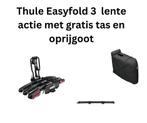 Thule Easyfold 3 3 bike met gratis tas en oprijgoot, Auto diversen, Fietsendragers, Ophalen, Zo goed als nieuw