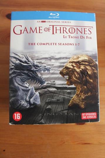 Game of thrones   compleet  seiz 1 t/m 8           blu-ray's beschikbaar voor biedingen