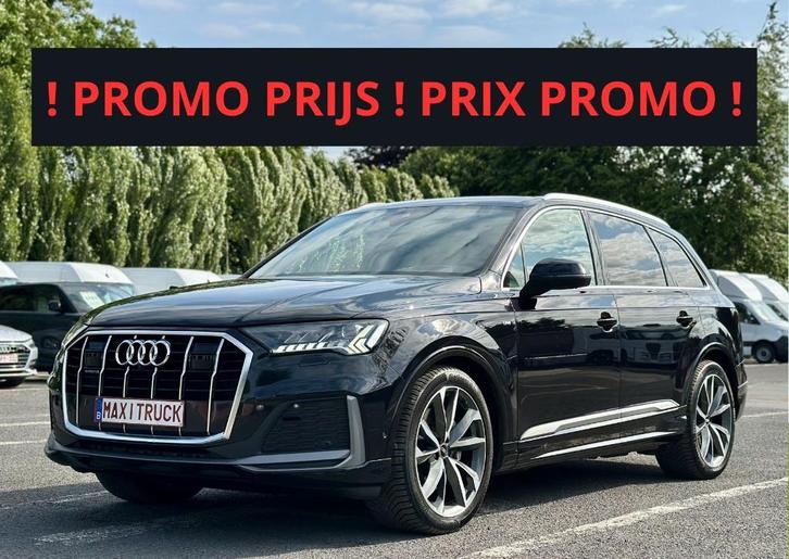 Audi Q7 S Line - 7Pl/S - 47.000€- Leasing 1.434€/M-REF 6763, Auto's, Audi, Bedrijf, Q7, Diesel, Euro 6, SUV of Terreinwagen, Automaat
