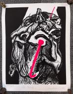 „De artiesten”, Antiek en Kunst, Kunst | Litho's en Zeefdrukken, Ophalen of Verzenden
