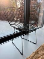 6 zwarte draadstoelen, Huis en Inrichting, Stoelen, Ophalen, Overige materialen, Zwart, Zo goed als nieuw