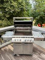 Napoleon Rvs gas/houtskool bbq, Ophalen, Gebruikt