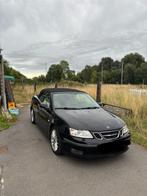 Saab 9.3 cabrio benzine turbo, Auto's, Saab, Beige, Cabriolet, Zwart, Leder