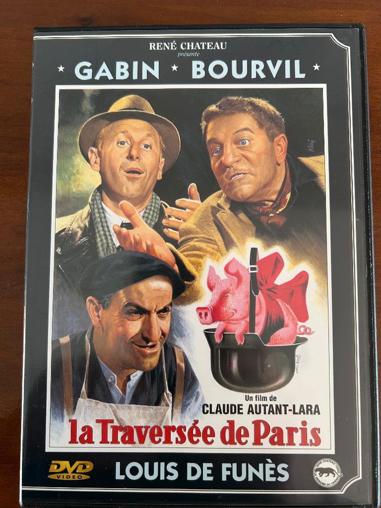 DVD La traversée de Paris - Gabin, Bourvil, De Funès, CD & DVD, DVD | Classiques, Comme neuf, Enlèvement