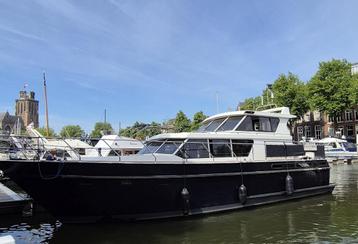 SUPER FALCON 45 VS MOTORJACHT, Watersport en Boten, Motorboten en Motorjachten, Ophalen, Staal, Diesel, Zo goed als nieuw