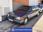 Mercedes-Benz 400 SE | 1992 | Route 66 Auctions, Auto's, Oldtimers, Zwart, Mercedes-Benz, Bedrijf, Handgeschakeld