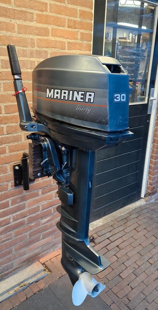 Mariner 30pk Langstaart op knuppel, Watersport en Boten, Buiten- en Binnenboordmotoren, Buitenboordmotor, Ophalen of Verzenden