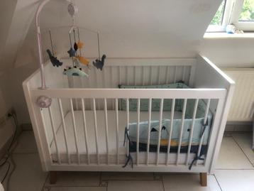 Bopita Lisa wit/natuurlijk kinderbed beschikbaar voor biedingen