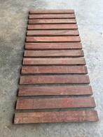 Hardhout planken nieuw, Doe-het-zelf en Bouw, Nieuw, Plank, Minder dan 200 cm, Minder dan 25 mm