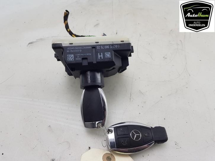CONTACTSLOT + SLEUTEL Mercedes-Benz C (W205), Auto-onderdelen, Overige Auto-onderdelen, Mercedes-Benz, Gebruikt