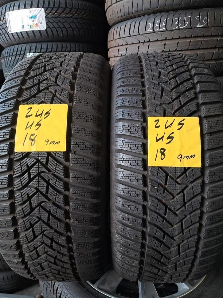 245/45/18 2454518 245/45r18 ️ demo Dunlop 9mm profiel, Auto diversen, Autosport-onderdelen, Zo goed als nieuw, Ophalen
