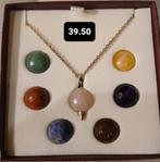 cadeauset ketting 7 chakra stenen, Ophalen of Verzenden, Nieuw