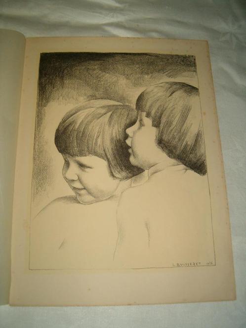 Dessin Buisseret 1926, Antiquités & Art, Art | Lithographies & Sérigraphies, Enlèvement ou Envoi