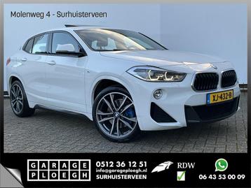 BMW X2 sDrive20i Aut7 M-Sport Sunroof Leer+Verw Trekhaak Nav beschikbaar voor biedingen