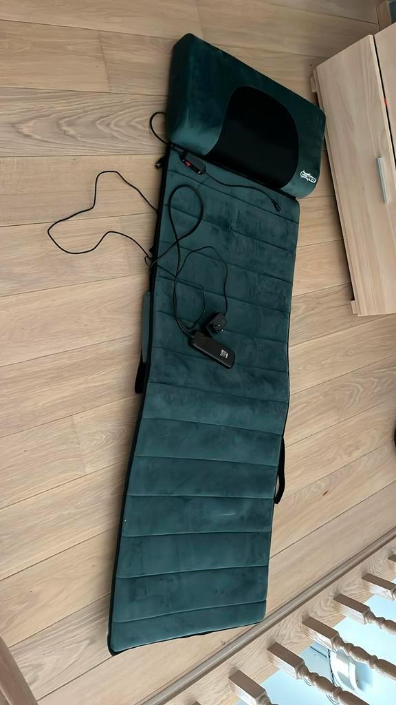 Massage en warmte matras, Hobby en Vrije tijd, Overige Hobby en Vrije tijd, Zo goed als nieuw, Ophalen