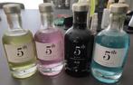 4-delige set 5th Gin ( Nieuw & sealed flesjes ), Nieuw, Overige typen, Vol, Ophalen of Verzenden