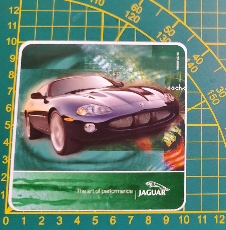 Sticker Jaguar XKR-R jaren 2000, Collections, Autocollants, Enlèvement ou Envoi