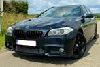 BMW 520d Pack M // EFFICIENTS DYNAMICS, Auto's, Euro 5, Zwart, Blauw, Leder