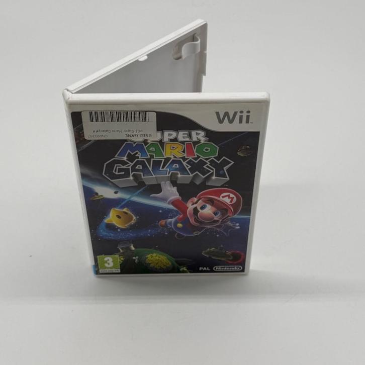 NINTENDO Wii Game - Super Mario Galaxy, Games en Spelcomputers, Games | Nintendo Wii, Zo goed als nieuw, Avontuur en Actie, 1 speler