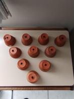 Terracotta potjes, Tuin en Terras, Ophalen, Gebruikt, Rond, Tuin