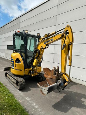 Mini-pelle Komatsu de 2,5 tonnes en bon état, Articles professionnels, Enlèvement, Excavatrice