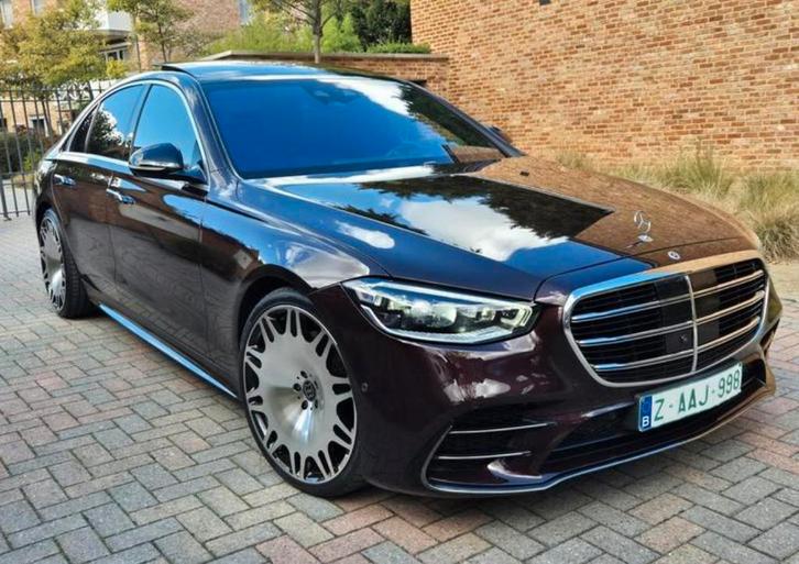 Maybach, Auto's, Mercedes-Benz, Particulier, S-Klasse, Head-up Display, Benzine, Automaat, Rood, Leder, Verzenden